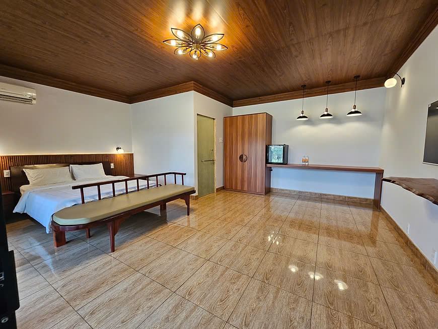 Phòng nghỉ dưỡng lão cao cấp sang trọng tại Resort Dưỡng Lão Vina